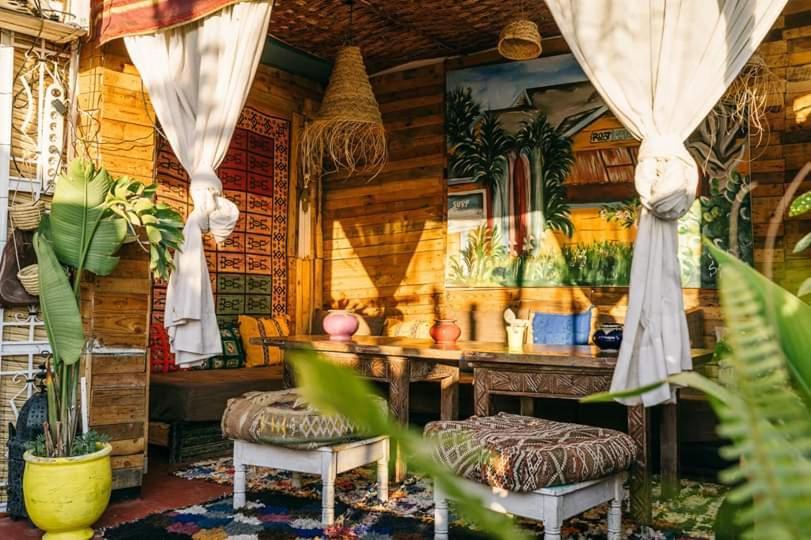 Taghazout Roof Hostel Bagian luar foto